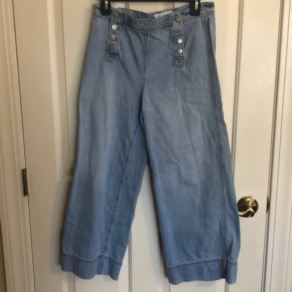 Loft wide leg jeans